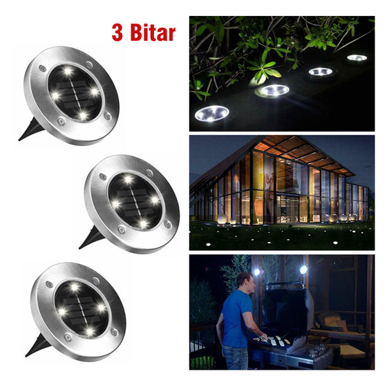 LED solcellsgrundbelysning