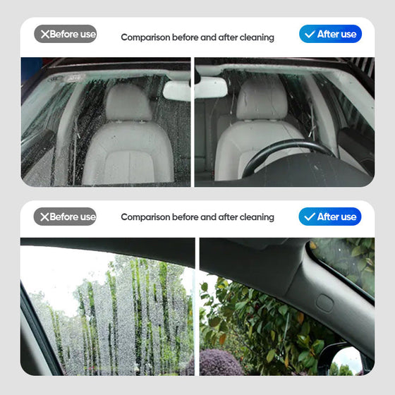 Regntätt medel för bilglas