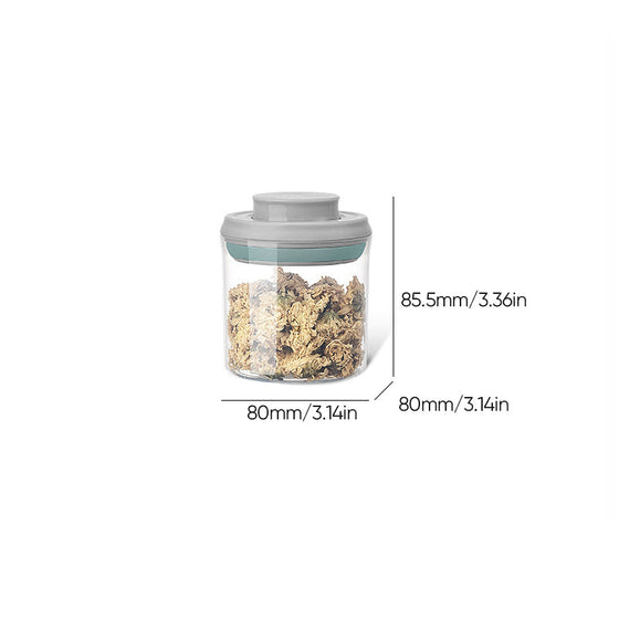 Lufttät stapelbar behållare