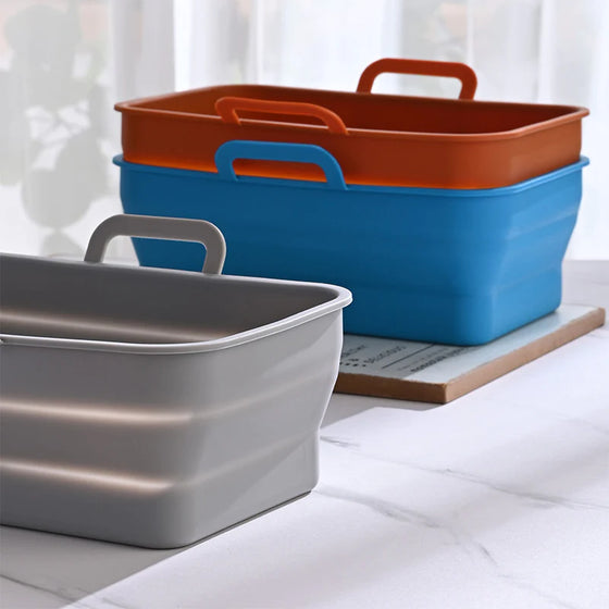 Hopfällbar Air Fryer bakplåt i silikon