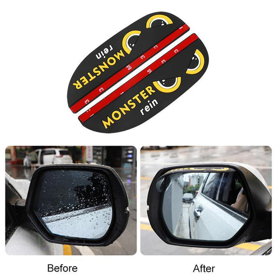 Bil backspegel regnskydd vattentätt solskydd 2 styck