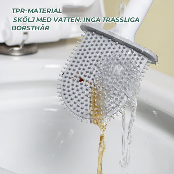 Väggmonterad Toalettborste