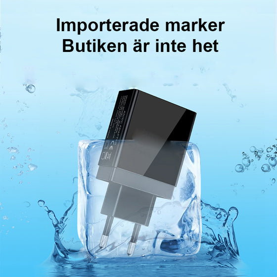 Tre USB-Port Telefon Laddare