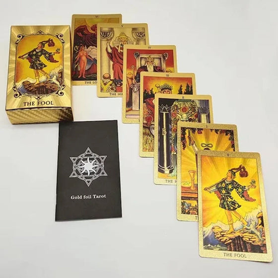 Gold Foil Tarot