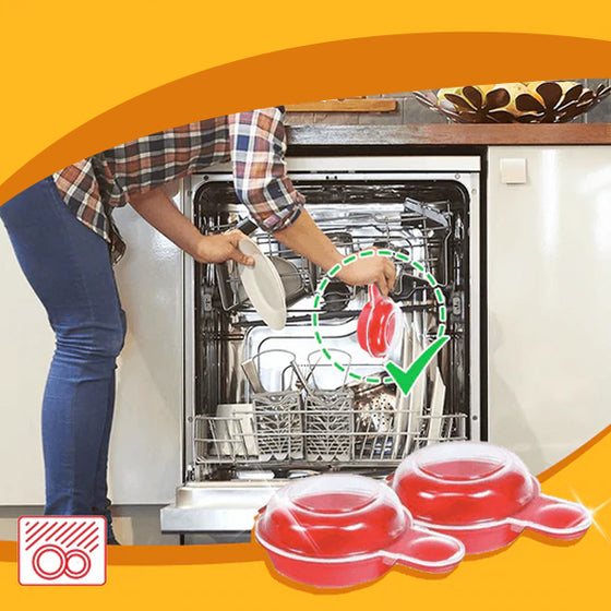 Äggwich äggkokare i mikrovågsugn