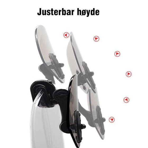 Motorcykel vindruteförlängning