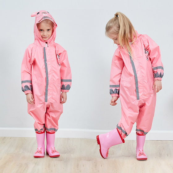 Barndräkt i ett stycke