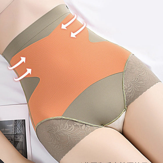 Sömlösa höftlyftande trosor med hög midja