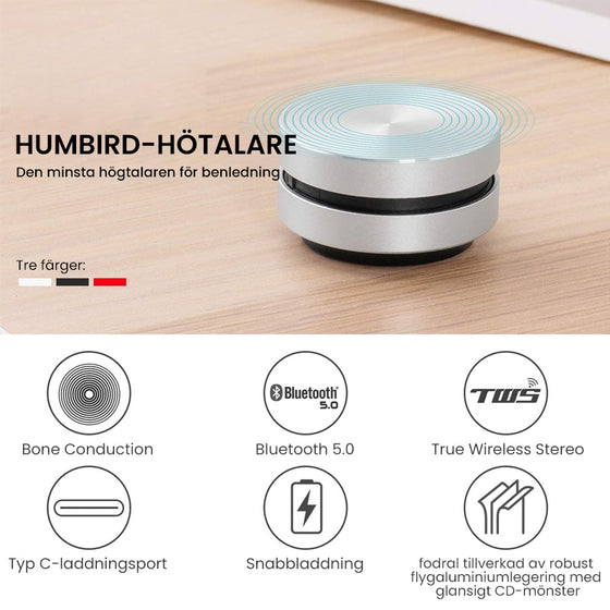 Bone Conduction Kolibri-högtalare