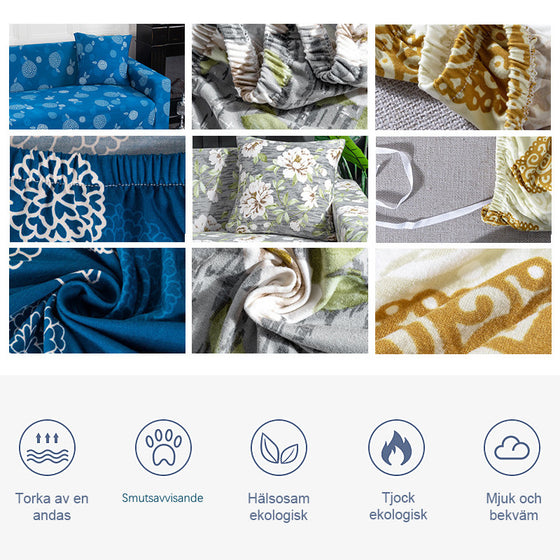 Universal Elastiskt Sofföverdrag