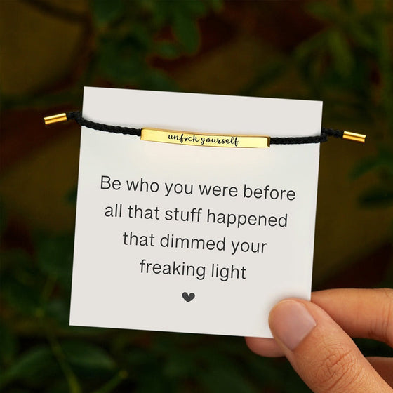 UNF♥CK Yourself-rörarmband