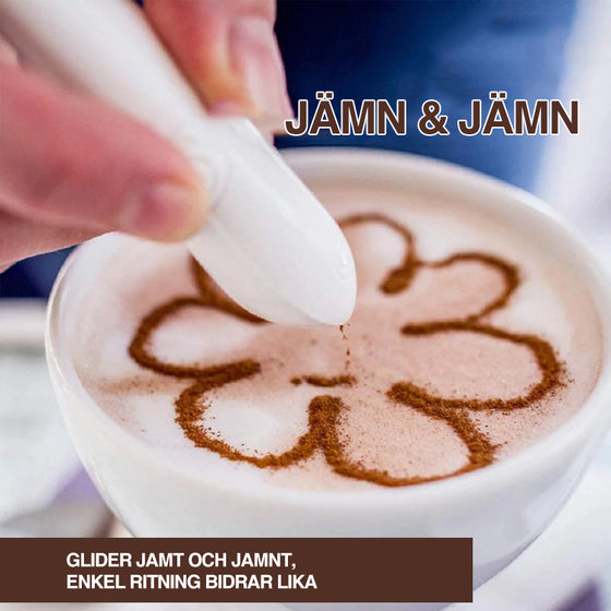 Pennor för carving kaffe