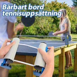 Infällbart Bordtennisnät