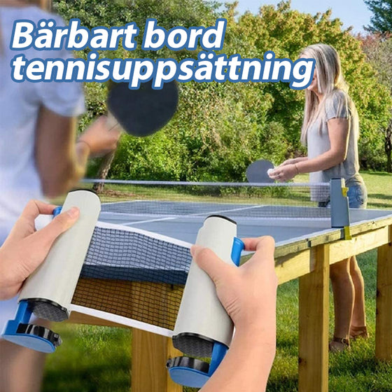 Infällbart Bordtennisnät