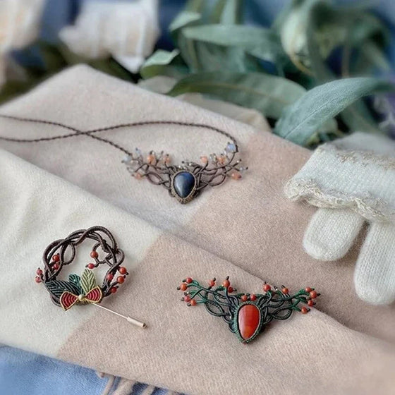 Gör-det-själv-flätad repsats