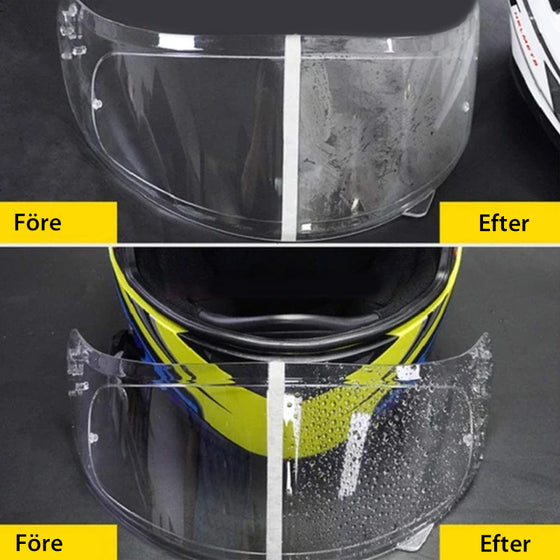 Anti-dimma eller regn hjälmfilm