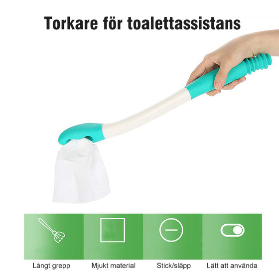 Verktyg för torkning med toalettpapper