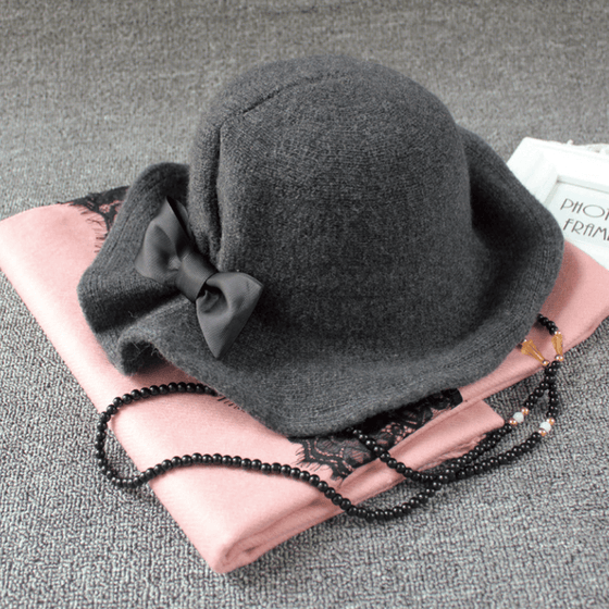 Elegant retro vintermössa