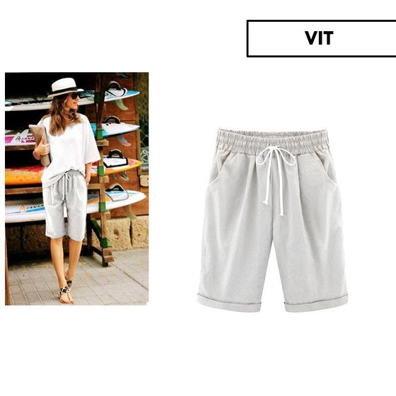 Lösa shorts för kvinnor
