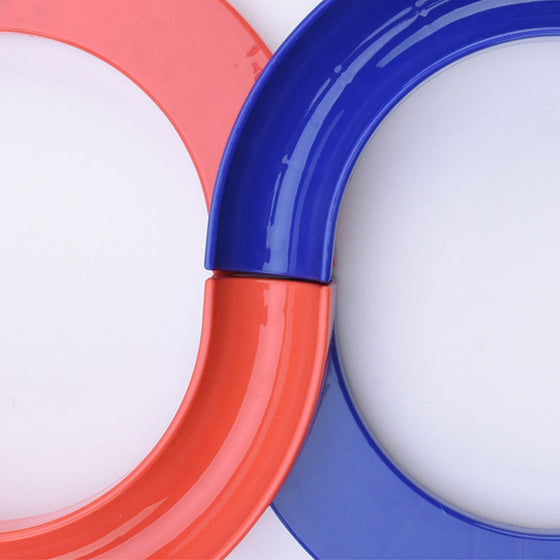 8-formad oändlig loop spårleksak