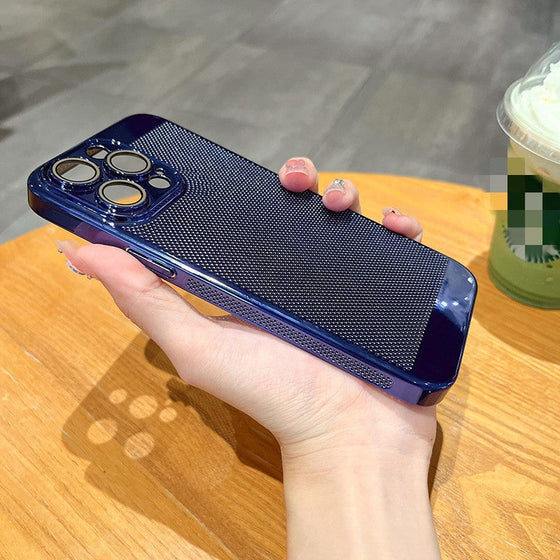 Elektropläterad värmeavledande mobilskal