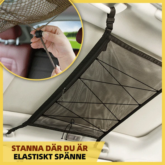Biltak förvaringsnät