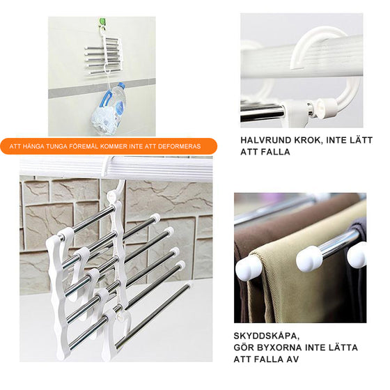 Multifunktionellt magiskt klädhängare