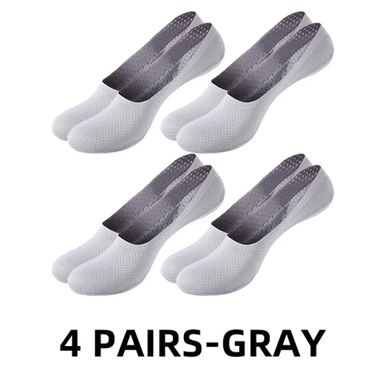 Andningsbar issilkesstrumpor