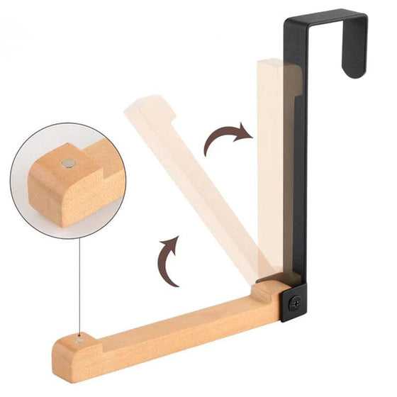 Vikbara trädörrkrokar