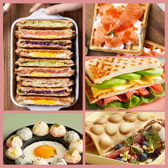 Elektrisk Minivåffelmaker