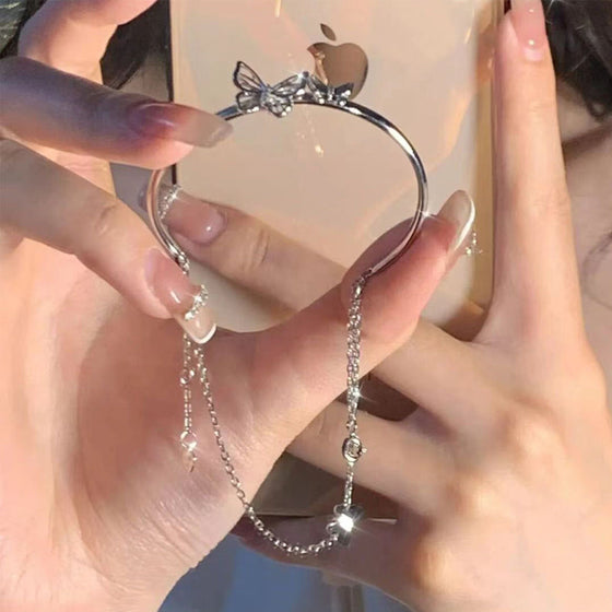 Dubbelt rosett armband