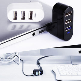 Mini Roterbar 3-port USB Nav