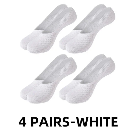 Andningsbar issilkesstrumpor