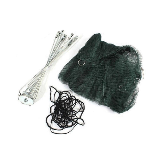 Automatisk fällbar fiskfälla