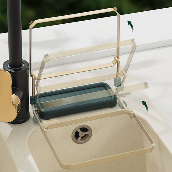 Hörnavloppssil för diskbänk