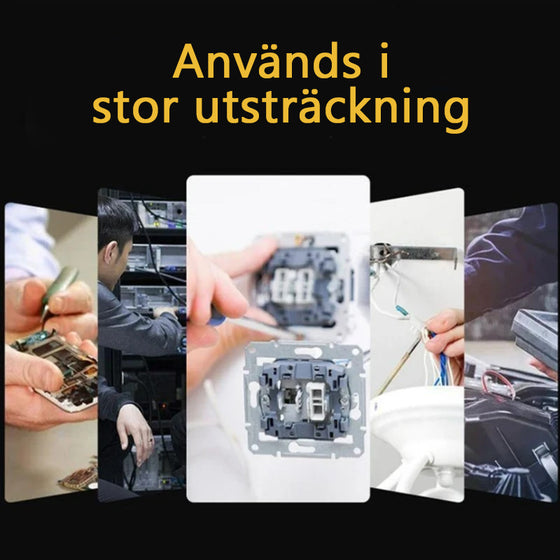 Automatisk Spiralspärrskruvmejselsats