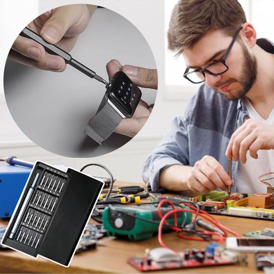 24 i 1 skruvmejsel-sats (Manuell modell)