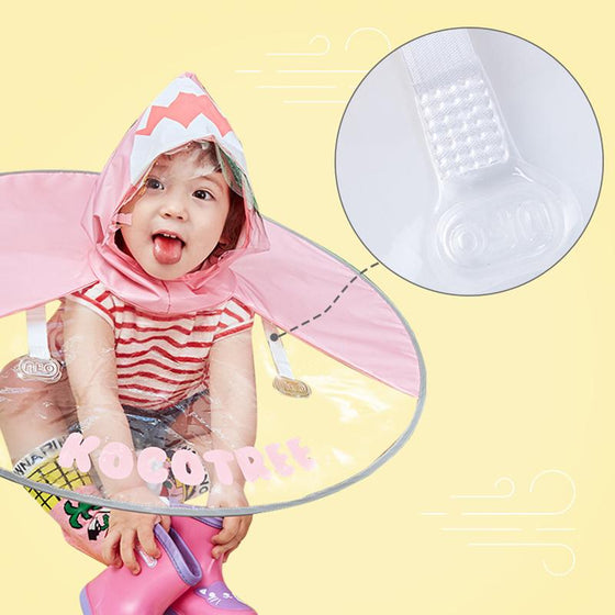 UFO regnrock för barn