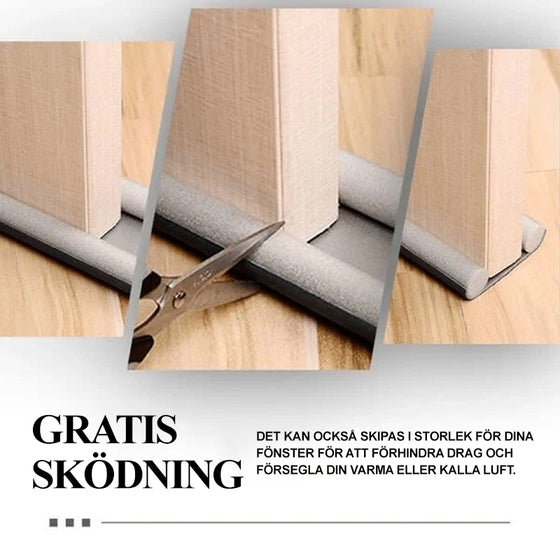 Dubbel sidodörrs bottentätning