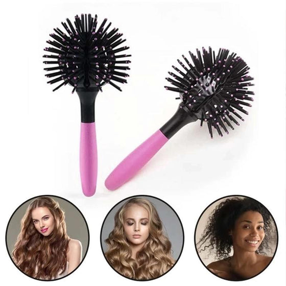 3D Magisk Kulborstkam