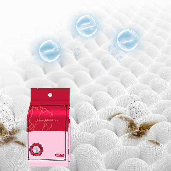 Fläckborttagning våtservetter