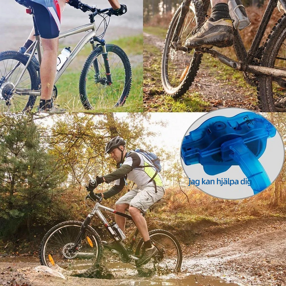 Cykelrengörare | Rengör cykelkedjan