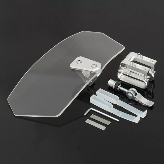 Motorcykel vindruteförlängning