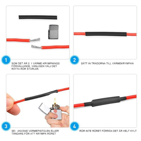 Värmekrympande Rör Set (530 st)