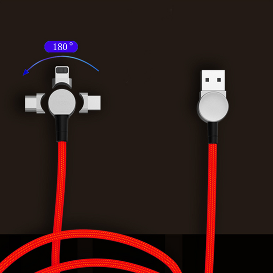 Magnetisk laddning sladd  180 graders rotation