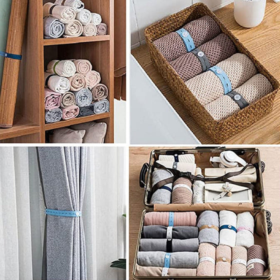 Elastiskt band för klädförvaring