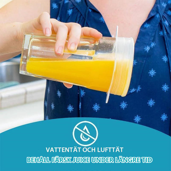 Silikonlock för matlådor, (6 st)