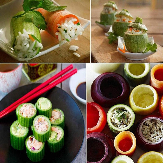 Ihålig veggieborr i hammarstil (1 set)