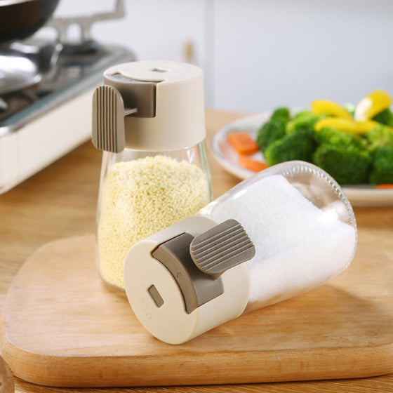 Trycktyp kvantitativ kryddflaska