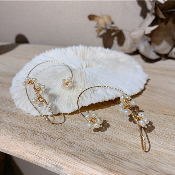 Vintage pärlörhängen